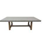 SEINE DINING TABLE RECTANGLE FDM01-SG