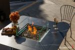BRUGGE MARBLE PORCELAIN DINING TABLE OFP202-BB - Image 8