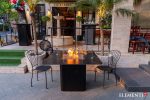 BRUGGE MARBLE PORCELAIN DINING TABLE OFP202-BB - Image 9