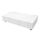 BIANCO COFFEE TABLE RENTANGLE FCP02-BW